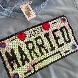 Queen of Sparkles “Just Married” top
